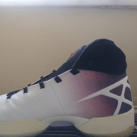 Jordan 30 White/Black-Wolf Grey (Slighty Customized) - Picture 5 of 15